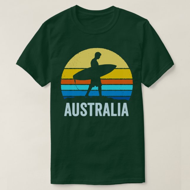 Vintage Sunset Austria T Shirt (Design framsida)