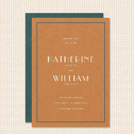 Vintage Sunset Coastal Ocean Deco Retro Wedding Spara Datumet