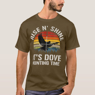 Vintage Sunset Dove Hunting Season T Shirt