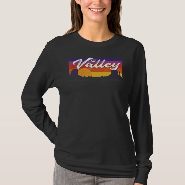 Vintage Sunset Phoenix Arizona T Shirt (Framsida)