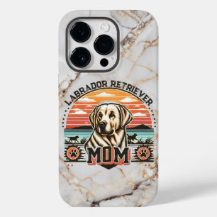 Vintage Sunset Serenity Labrador Retriever Hund Ma