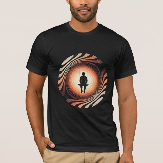 Vintage Sunset T-Shirt (Framsida)