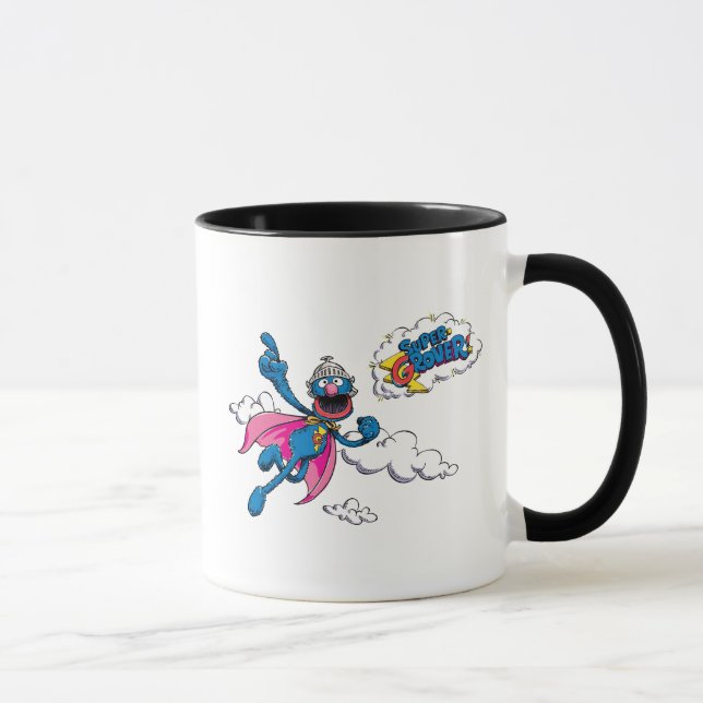Vintage Super Grover Mugg (Höger)