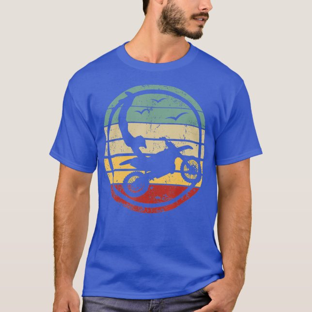 Vintage Supercross Freestyle Motocross Riding T Shirt (Framsida)