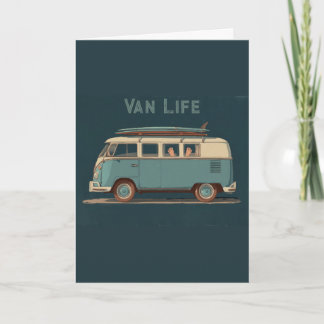 Vintage Surf Van – Retro Camperdesign Kort