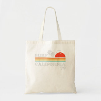 Vintage Surfa California Beach Retro Sunset Surfa Tygkasse