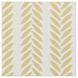 Vintage Surfboard och Vinkara Beige White Mönster Tyg