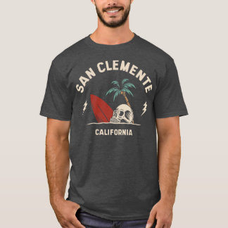 Vintage Surfing San Clemente California Retro Surf T Shirt