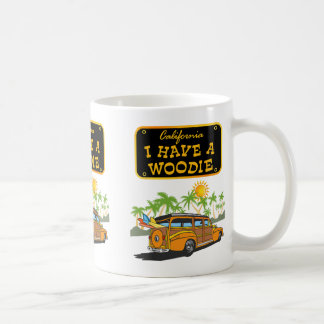 Vintage Surfing Stilla havet Surfbräda Station Vag Kaffemugg