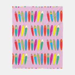 vintage surfingbrädor fleecefilt