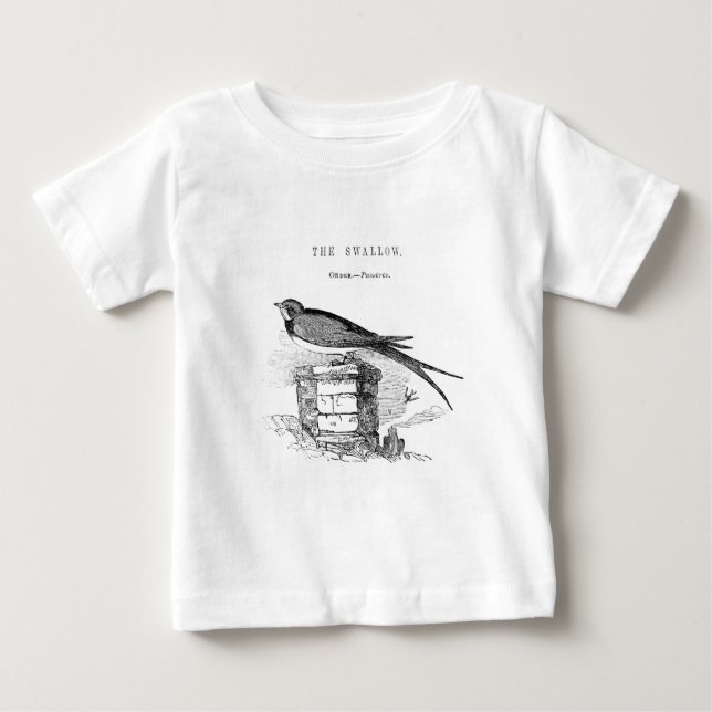 Vintage svalfågel tee shirt (Framsida)