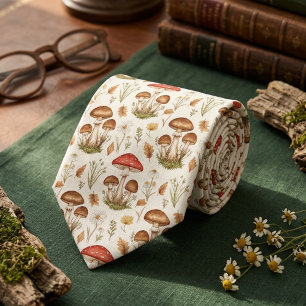 Vintage Svamp Botanisk Slips