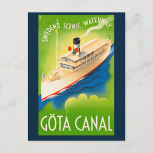 Vintage Svenska Fraktens vykort