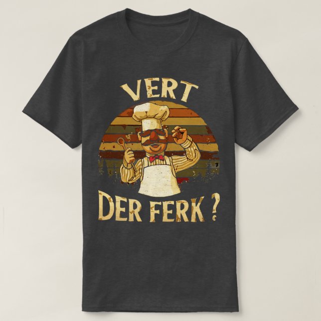 VINTAGE Swedish Chef Tote T Shirt (Design framsida)
