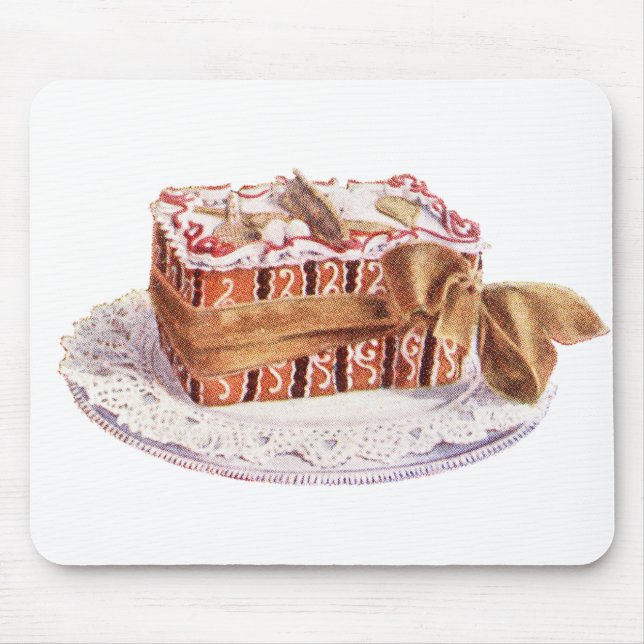 Vintage Sweets Cakes Dessert Musmatta (Framsidan)