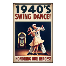 Vintage Swing Dance Salute to Service