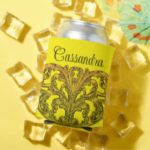 Vintage Swirl Ombre Guld Personlig