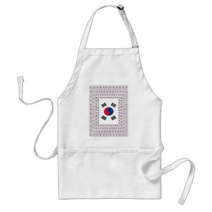 Vintage Sydkorea Förkläde