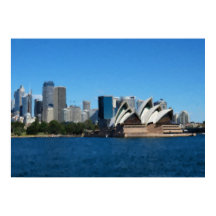Vintage Sydney Opera House Resa