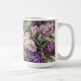 Vintage Syrliga Blommor Kaffemugg