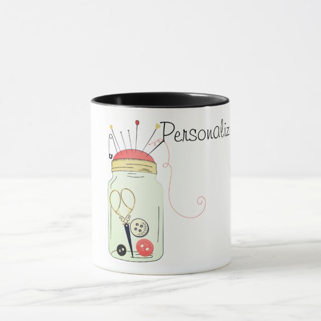 Vintage sysats mugg (Center)