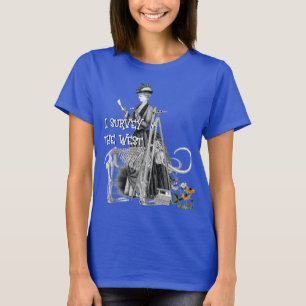 VINTAGE T-Shir FÖR WESTERN UNDERSÖKNING AV KVINNOM T Shirt