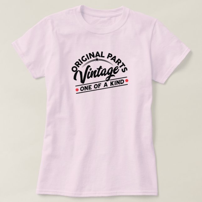 Vintage T Shirt (Design framsida)