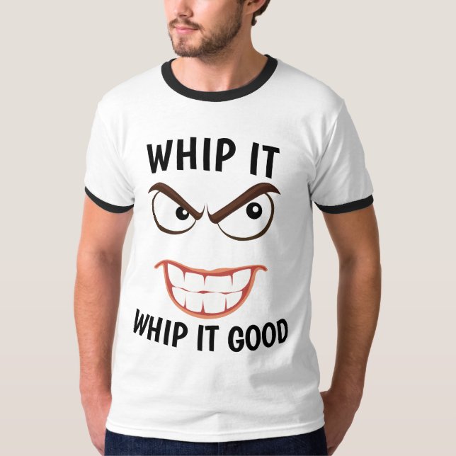 VINTAGE T-Shirts, WHIP IT-BRA T Shirt (Framsida)