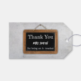 Vintage Tack A+ Lärare Chalk Board School Presentetikett