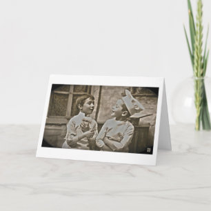 Vintage Tack för ditt kort för Chef eller Foodie