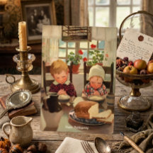 Vintage Tacksamma Barn Glad Thanksgiving