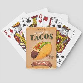 Vintage Taco Ad Casinokort