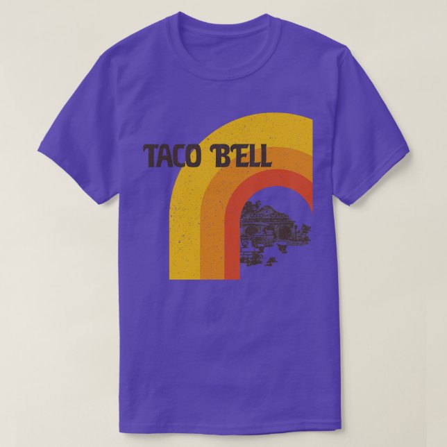 Vintage Taco T Shirt (Design framsida)
