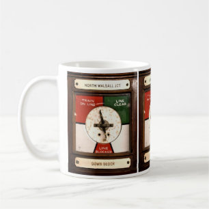 VINTAGE TÅG STATION KAFFEMUGG