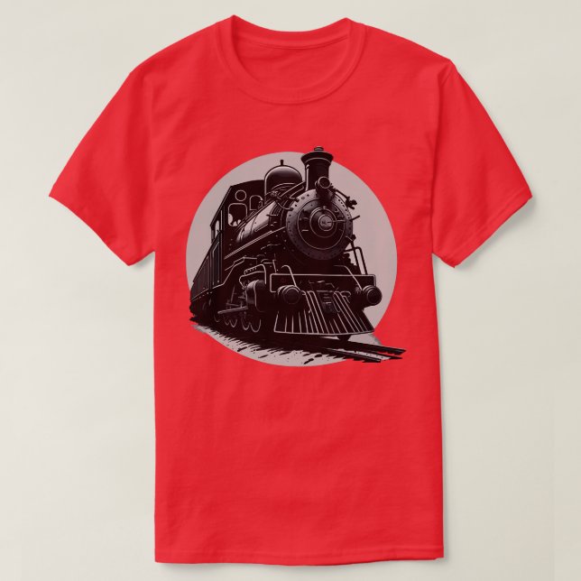 Vintage tåg t shirt (Design framsida)