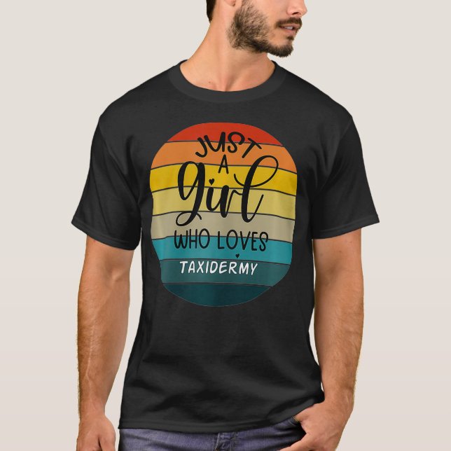 Vintage Taidermy T Shirt (Framsida)