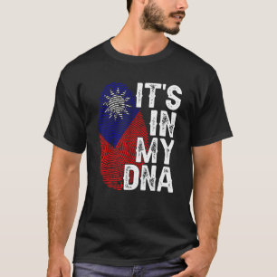 Vintage Taiwan Det finns i min DNA-profet Taiwanes T Shirt