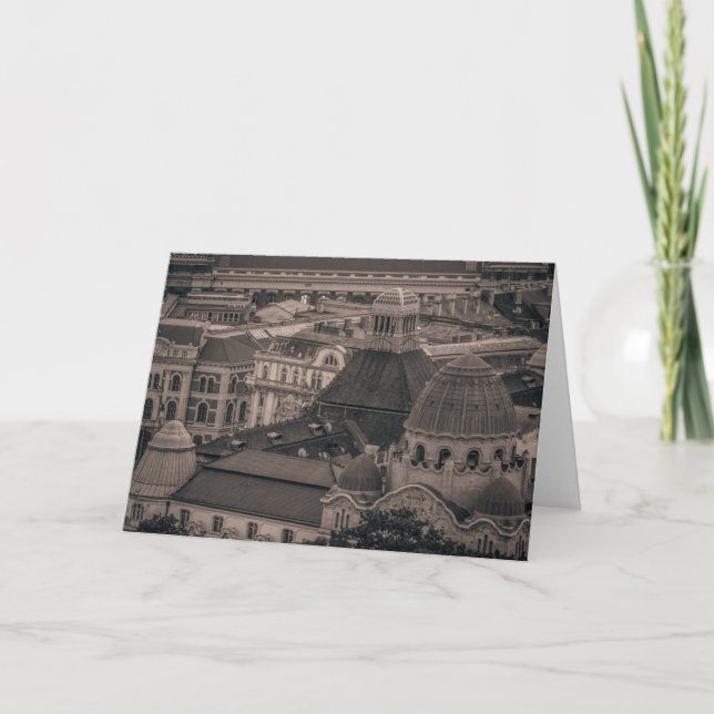 Vintage tak i Budapest Kort (Framsida)