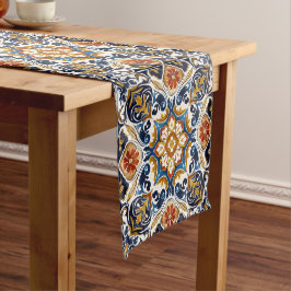 Vintage Talavera Azulejo-blå plattor bröllop