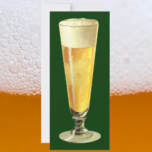Vintage Tall Frosty Draft Beer, alkoholdrycker