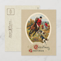 Vintage Tally-Ho Traditionell engelsk rävjakt