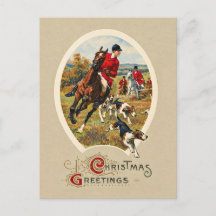 Vintage Tally-Ho Traditionell engelsk rävjakt