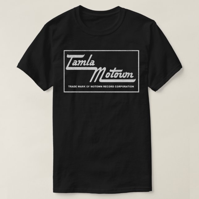 Vintage Tamla motown T Shirt (Design framsida)