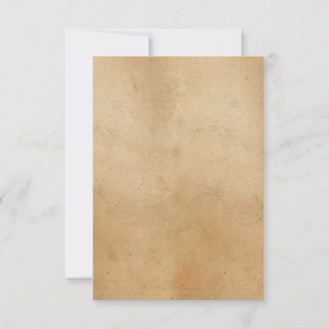 Vintage Tan Grunge Antique Parchment Papper (Framsida)