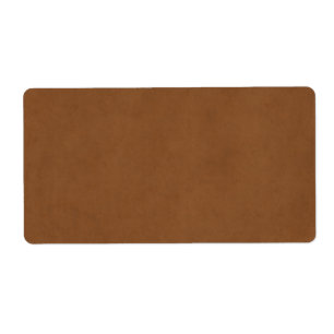 Vintage Tan Leather Brown Parchment Pappert tomt Fraktsedel