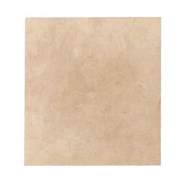 Vintage Tan Sepia Anteckningsblock (Framsida)