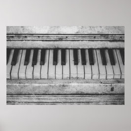 Vintage tangentbord poster design