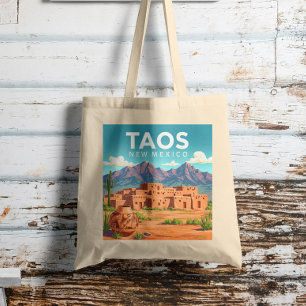 Vintage Taos New mexico Tygkasse