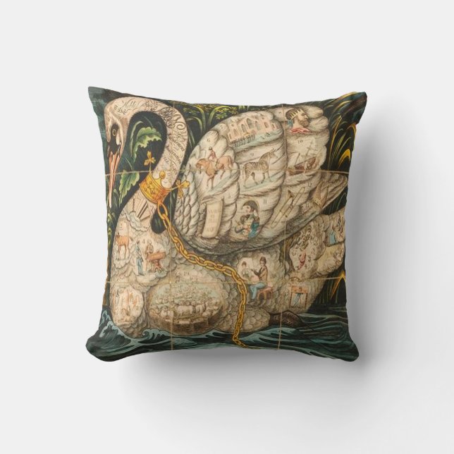 Vintage Tapestry Cushion Kudde (Framsida)