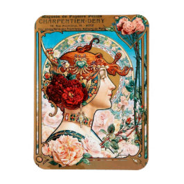 Vintage Tapet Magnet Art nouveau